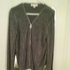 Michael Kors lightweight zip-up